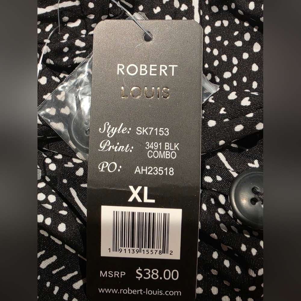 Robert Louis Wide Leg Casual Pants- Size XL - Picture 5 of 7